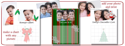 print Christmas behavior charts