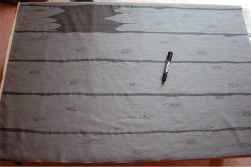 make old wood backdrop