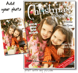 Children at Christmas magazine cover