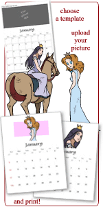 make your own dress up calendar