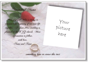 Free printable wedding invitation card maker
