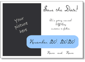 Save the Date announcement