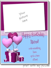birthday photo frames for husband free download