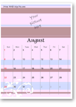 cute calendar templates