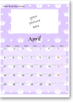 cute calendars borders