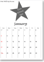 printable calendar