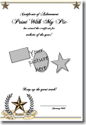 class of ... award template to print