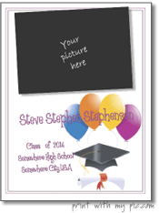 printable graduation photo frame