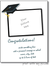 graduation photo template