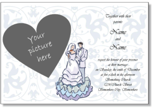 Free Wedding Invitation Text Templates Photoshop