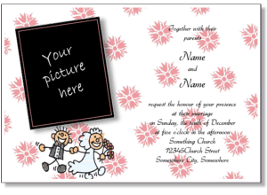 Simple wedding invitations online