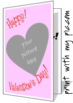 Valentine's Day cards to print