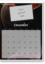 colorful calendar to print