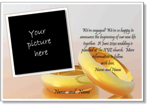 engagement announcement