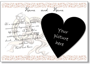 printable engagement announcement