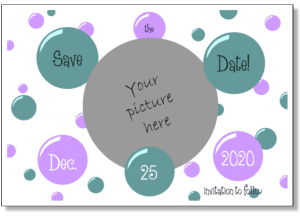 cute Save the Date card