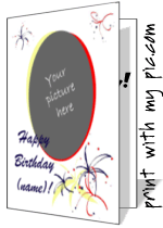 Birthday Day cards to print
