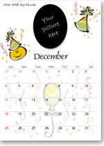 printable Birthday Day calendar