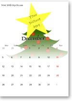 Christmas calendars to print