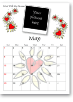 cute calendars to print