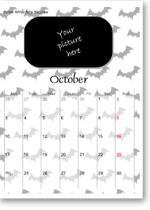 halloween calendar to make