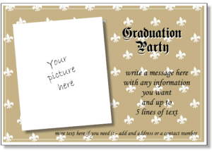 graduation invitation