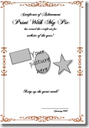 graduation award template for kids