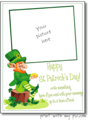 St. Patrick's Day picture frame